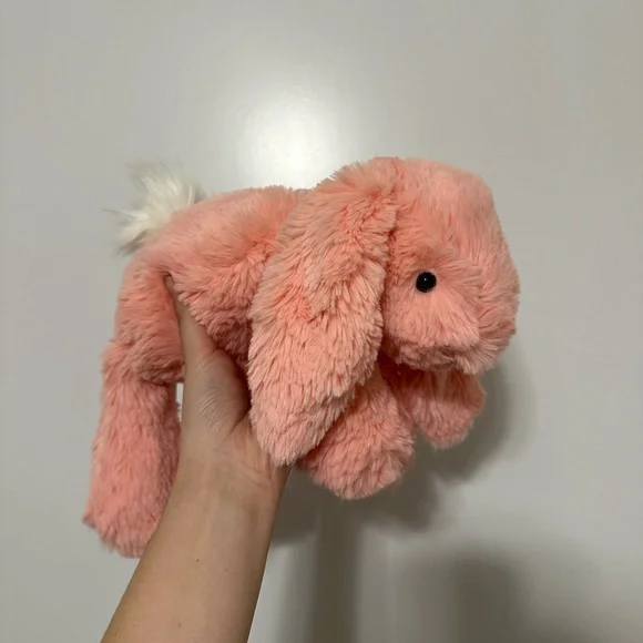 Jellycat Smudge Apricot Rabbit NWT RETIRED VHTF - Picture 1 of 5